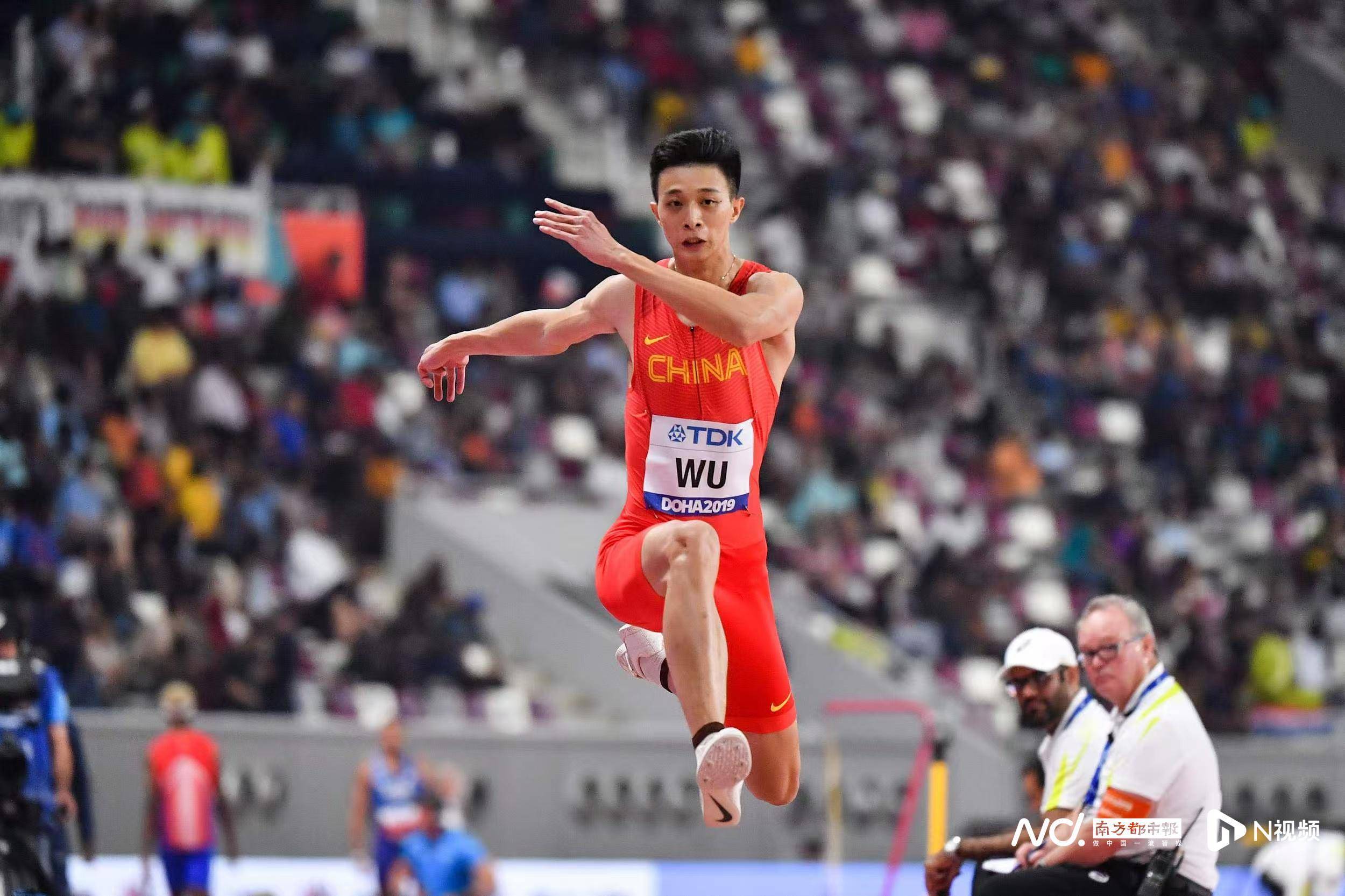 从东莞跳到世界赛场,“飞人”吴瑞庭:望继续突破,为国争光