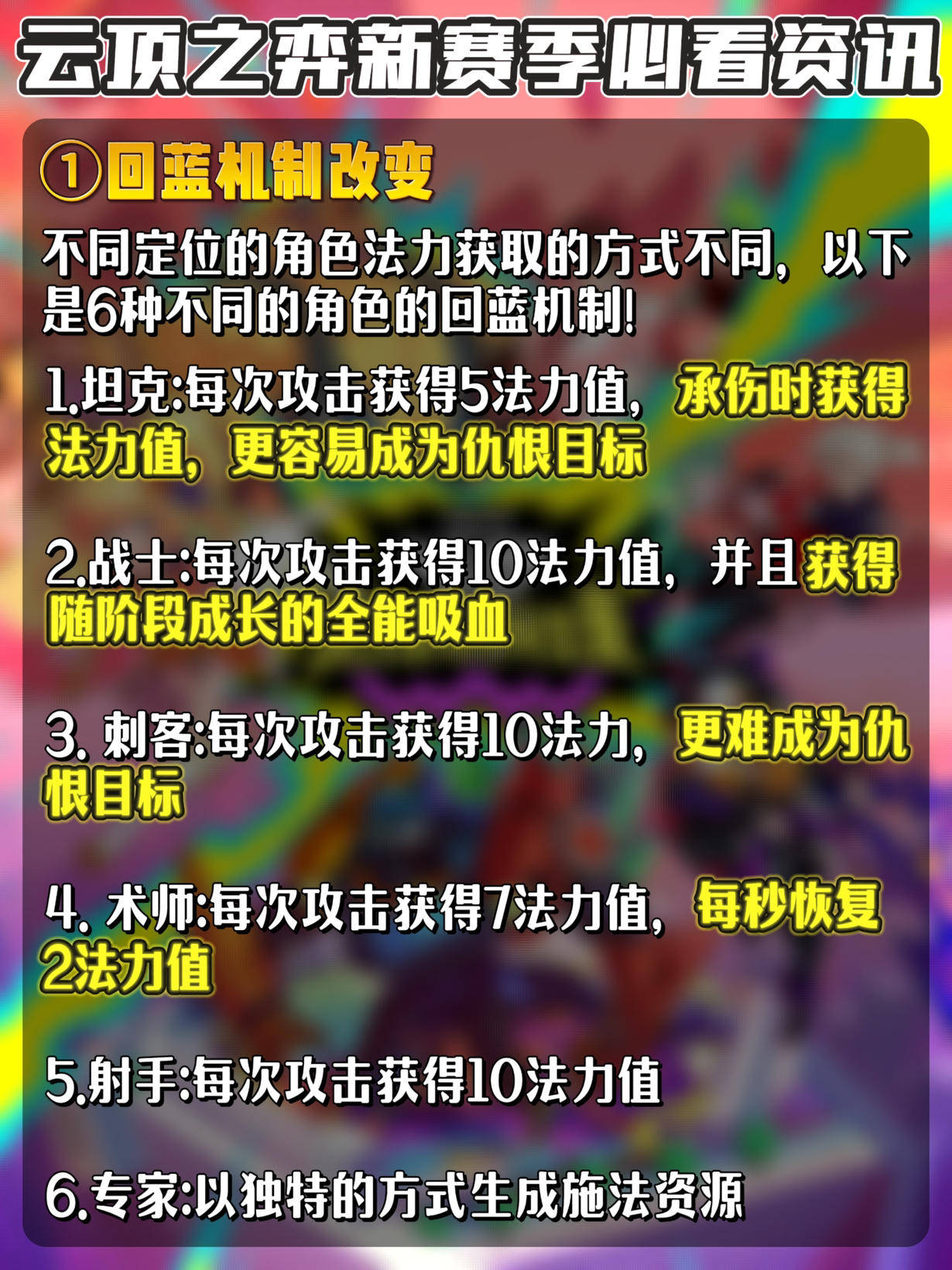 云顶之弈新赛季必看资讯!手机如何玩云顶之弈