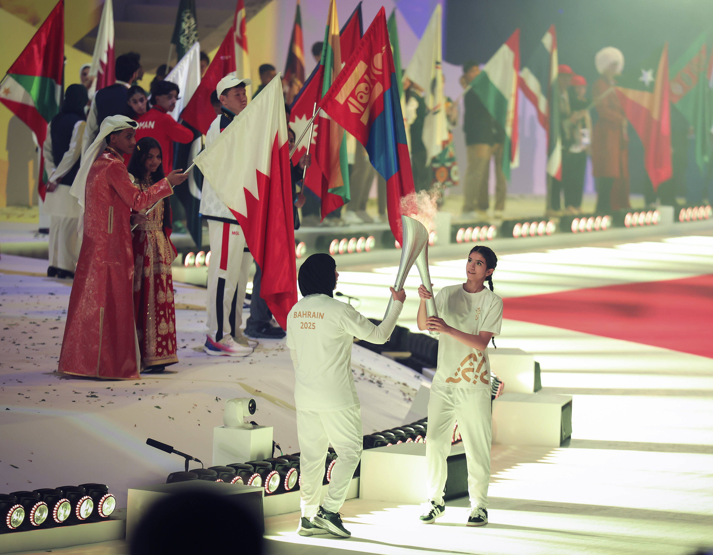 (体育)第三届亚洲青年运动会在巴林开幕