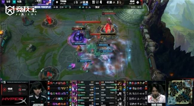 LOL-S15瑞士轮淘汰赛:TES 3-1击败G2晋级四强!