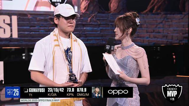 S15全球总决赛：T1夺得S15冠军，Gumayusi斩获全球总决赛FMVP