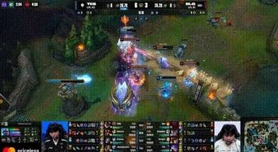 【一竞技1JingJi】LOL：S15全球总决赛瑞士轮 TES 2比1淘汰BLG！