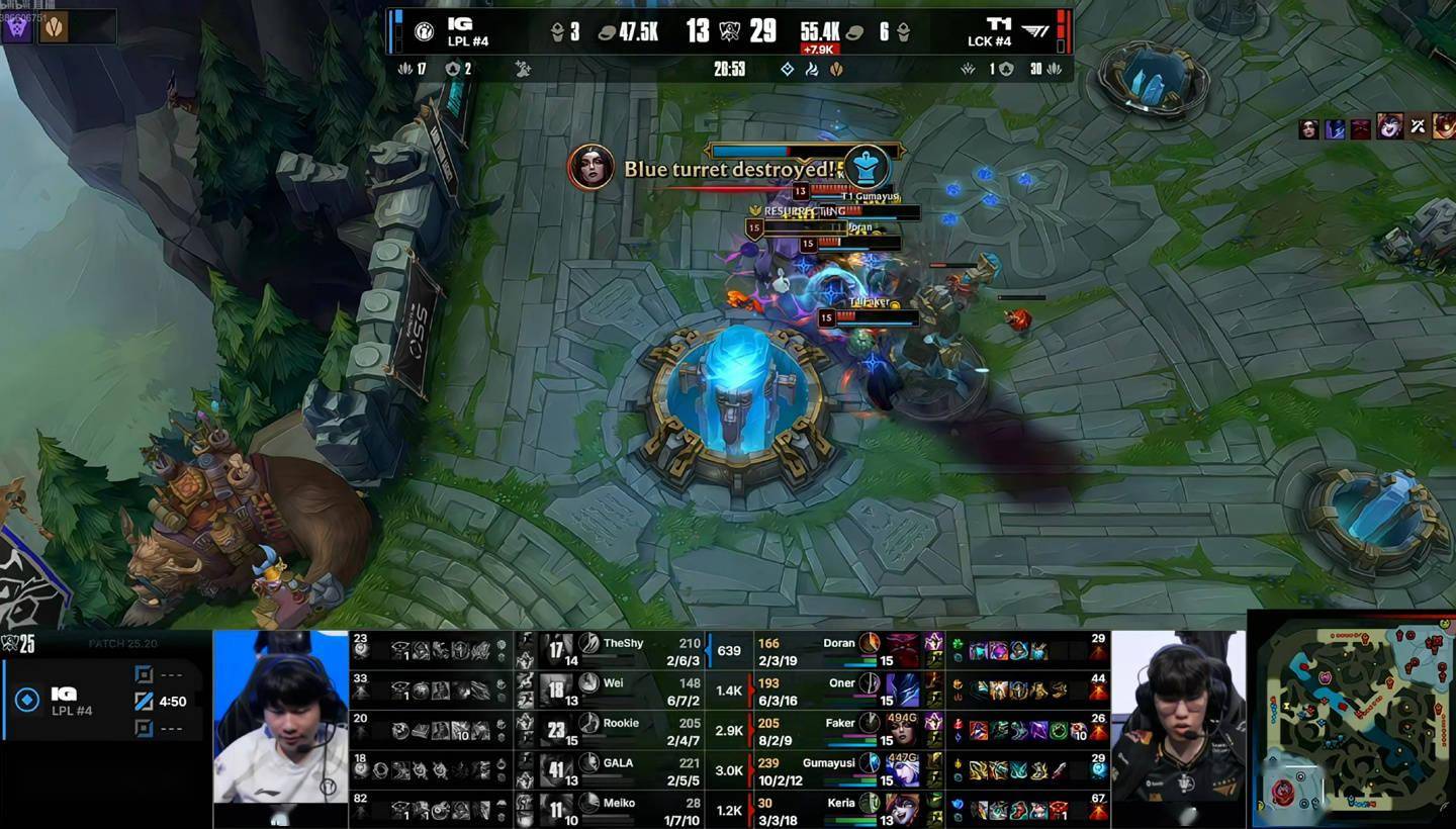 T1 三比一战胜 iG，晋级《英雄联盟》S15 全球总决赛瑞士轮阶段