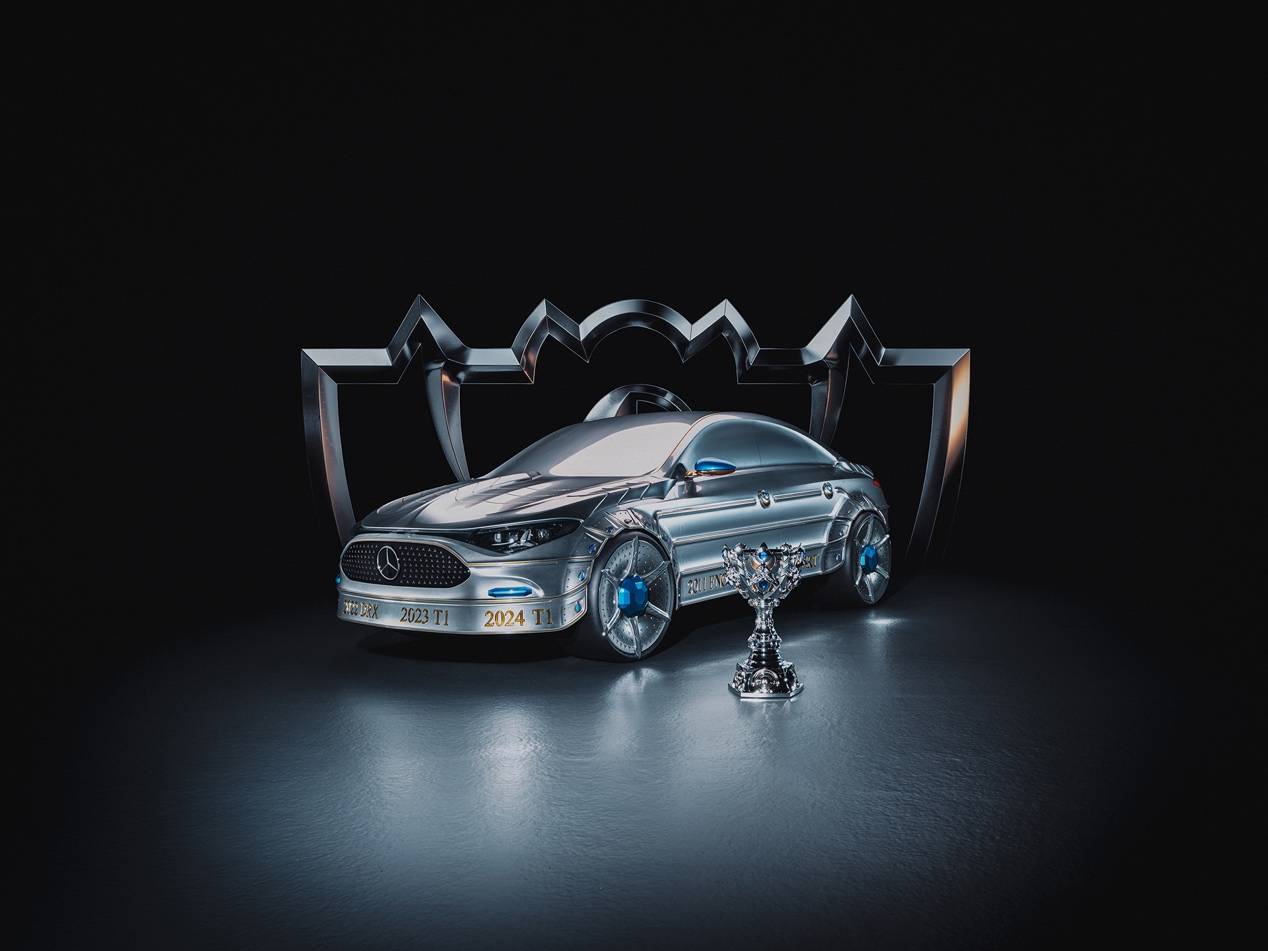 奔驰纯电CLA、纯电G级助阵2025英雄联盟全球总决赛