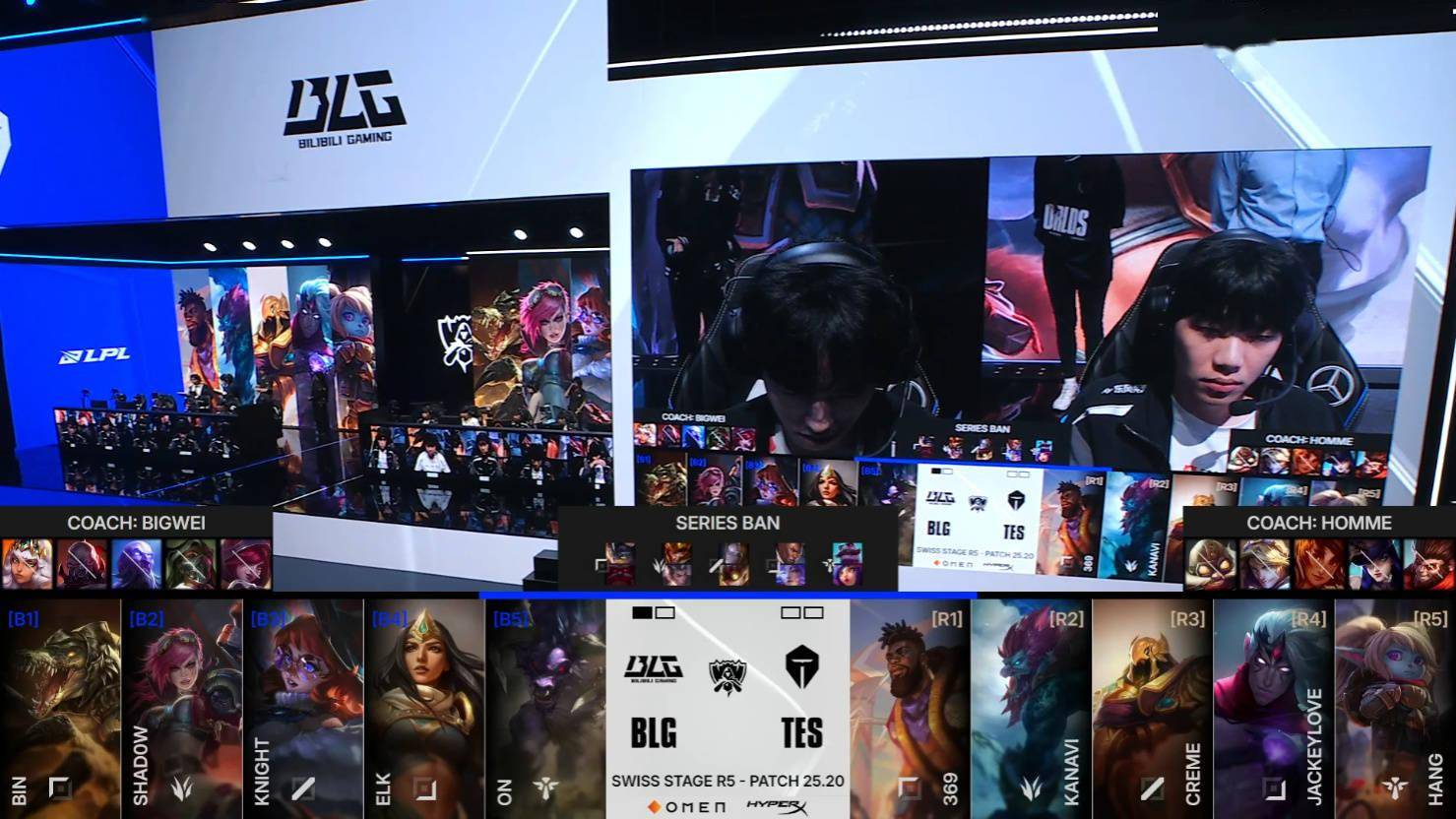 TES 2-1 战胜 BLG 晋级《英雄联盟》S15 总决赛淘汰赛