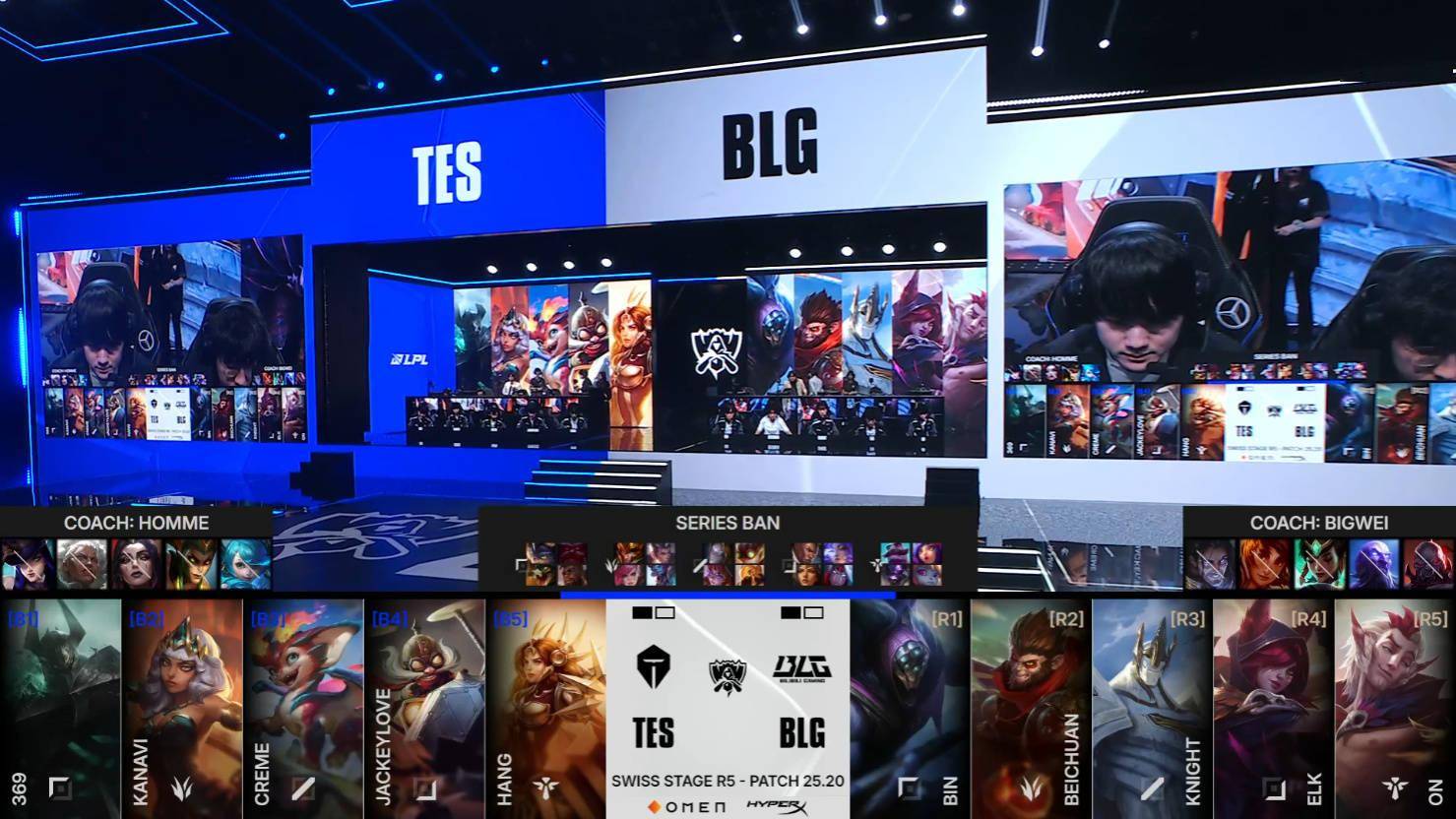 TES 2-1 战胜 BLG 晋级《英雄联盟》S15 总决赛淘汰赛